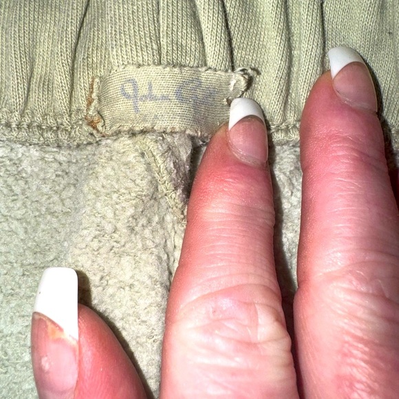 John Galt Sage Green Rosa Sweatpants O/S - Picture 10 of 16